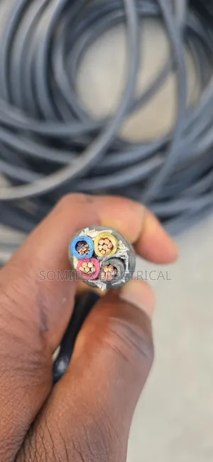 10mmx4core PVC PVC Nigerchin Cable