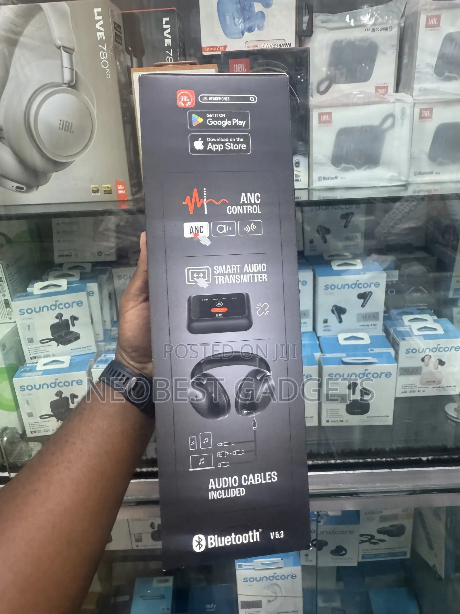 Black JBL Tour One M3 Headphones