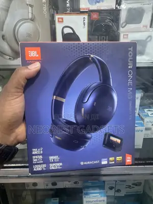 Blue JBL Tour One M3 Headphones
