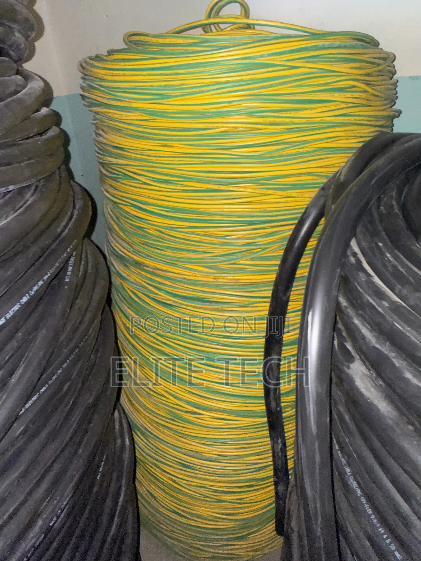 35mm Single Core Green/Yellow Pure Copper Earth Cable
