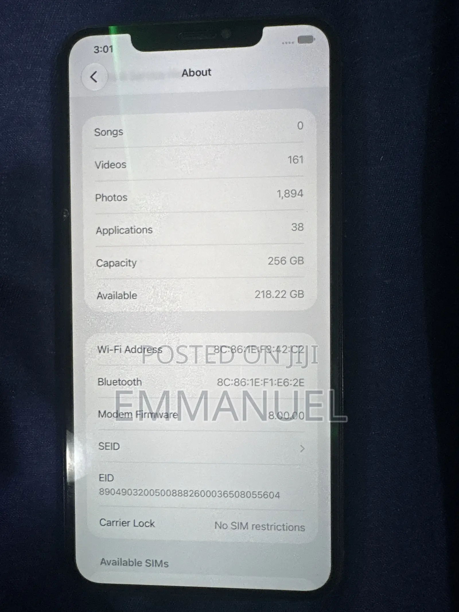 Apple iPhone 11 Pro Max 256 GB Black