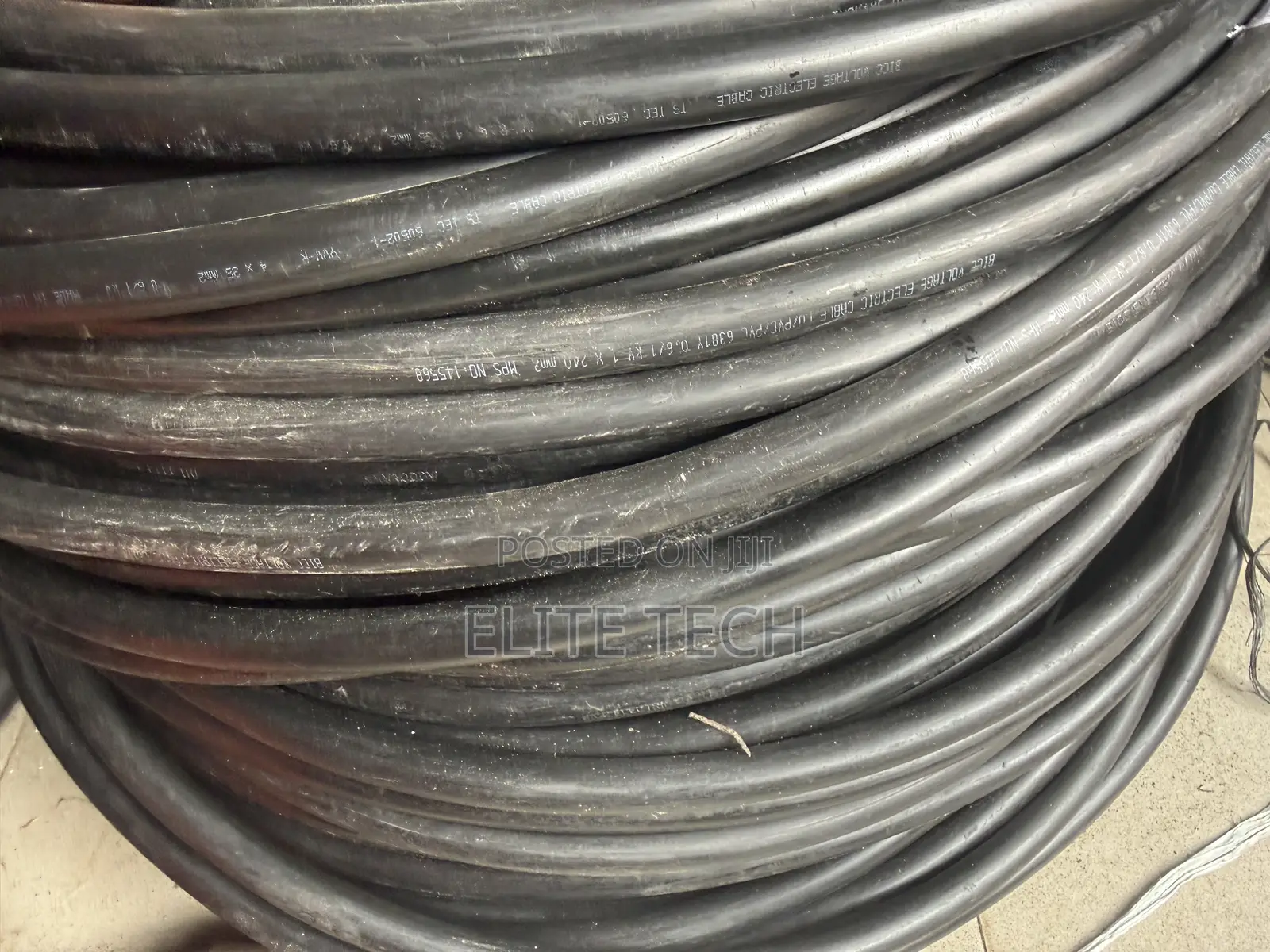Title Original 25mm X 4 Core Pure Copper Flexible Cable