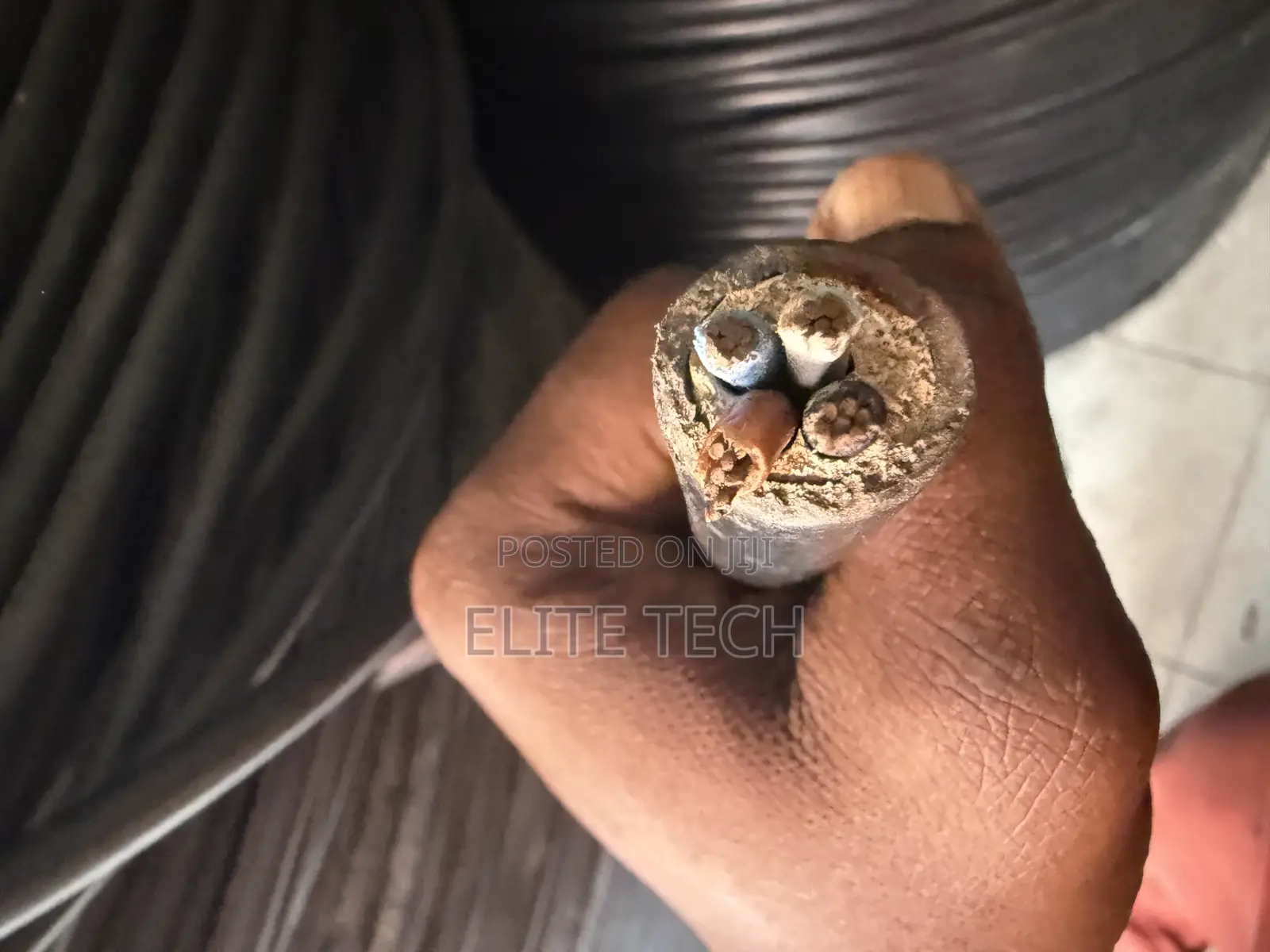 Original 4mm X 4 Core PVC/PVC Unarmoured Copper Cable (Per Meter)