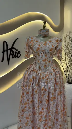 The Avelisse Gown CC Afric Soft Elegance, Timeless Femin