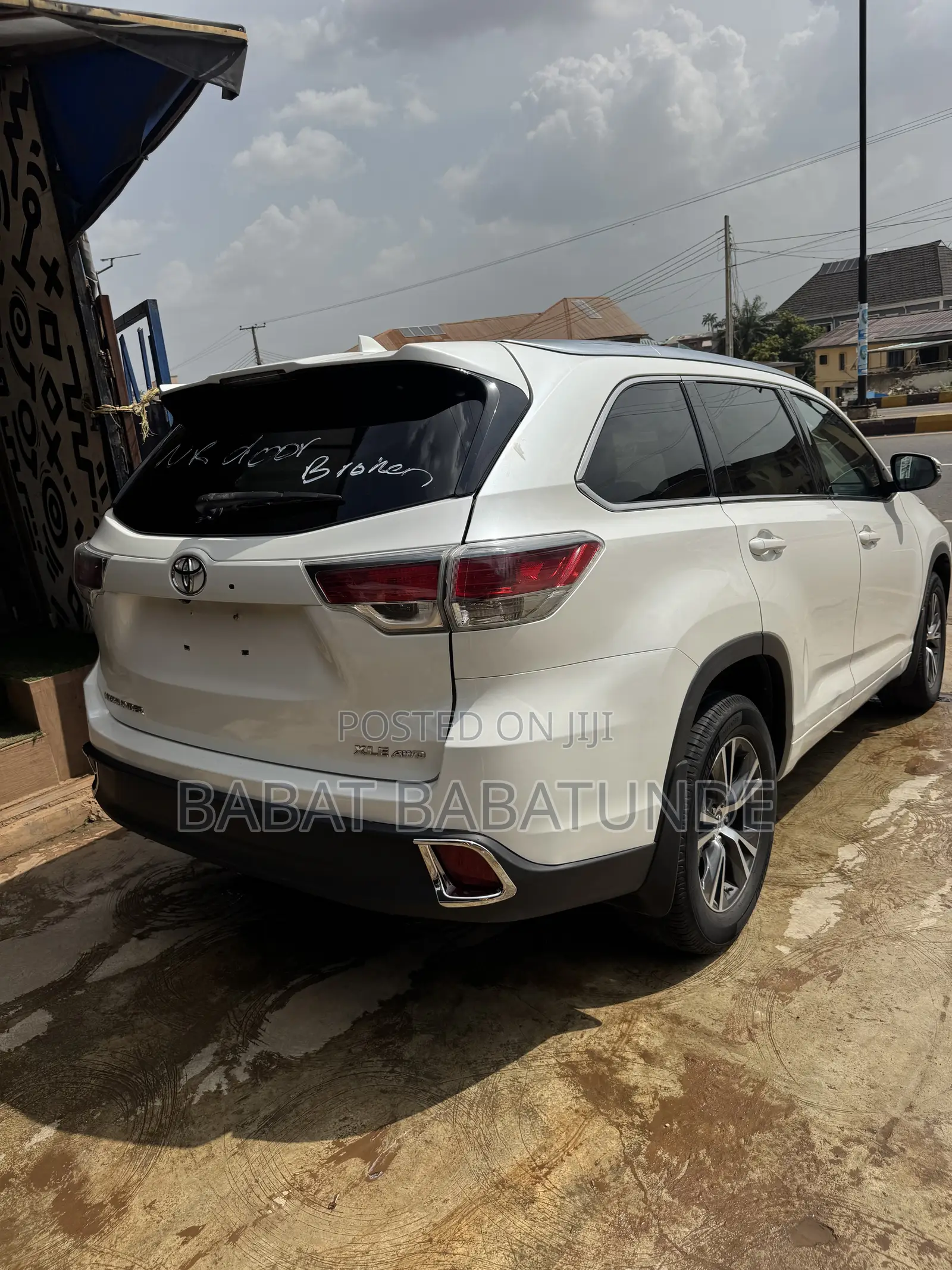 Toyota Highlander 2016 Off white