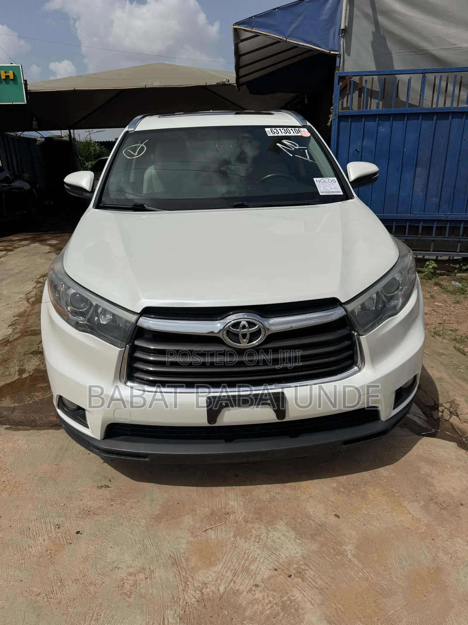 Toyota Highlander 2016 Off white