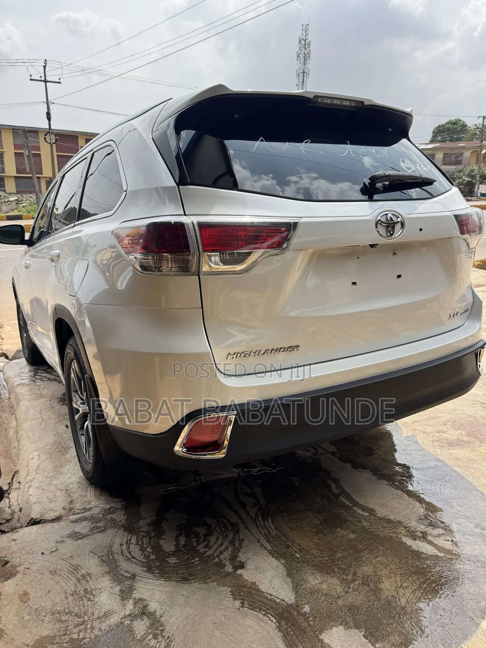 Toyota Highlander 2016 Off white