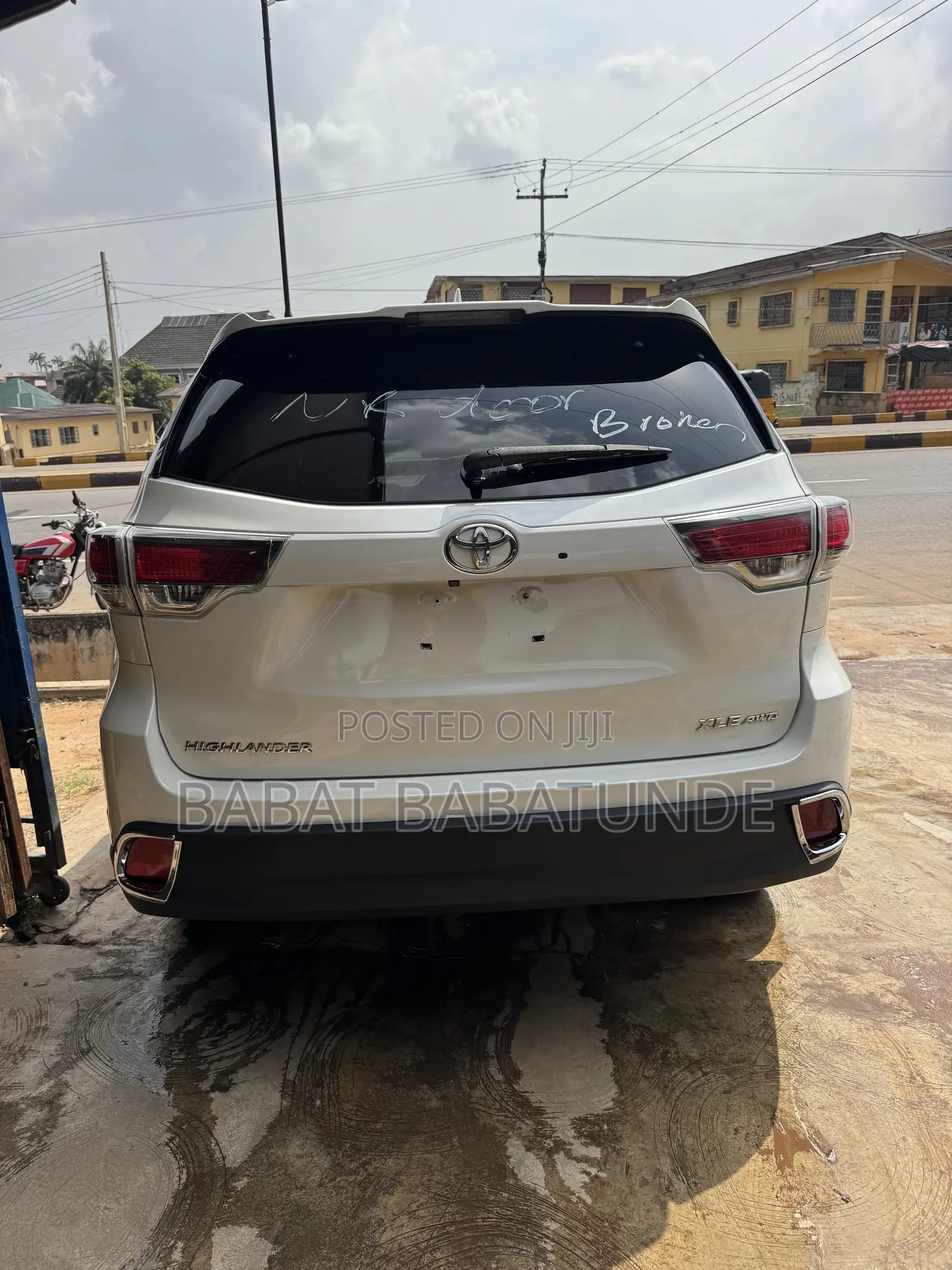 Toyota Highlander 2016 Off white