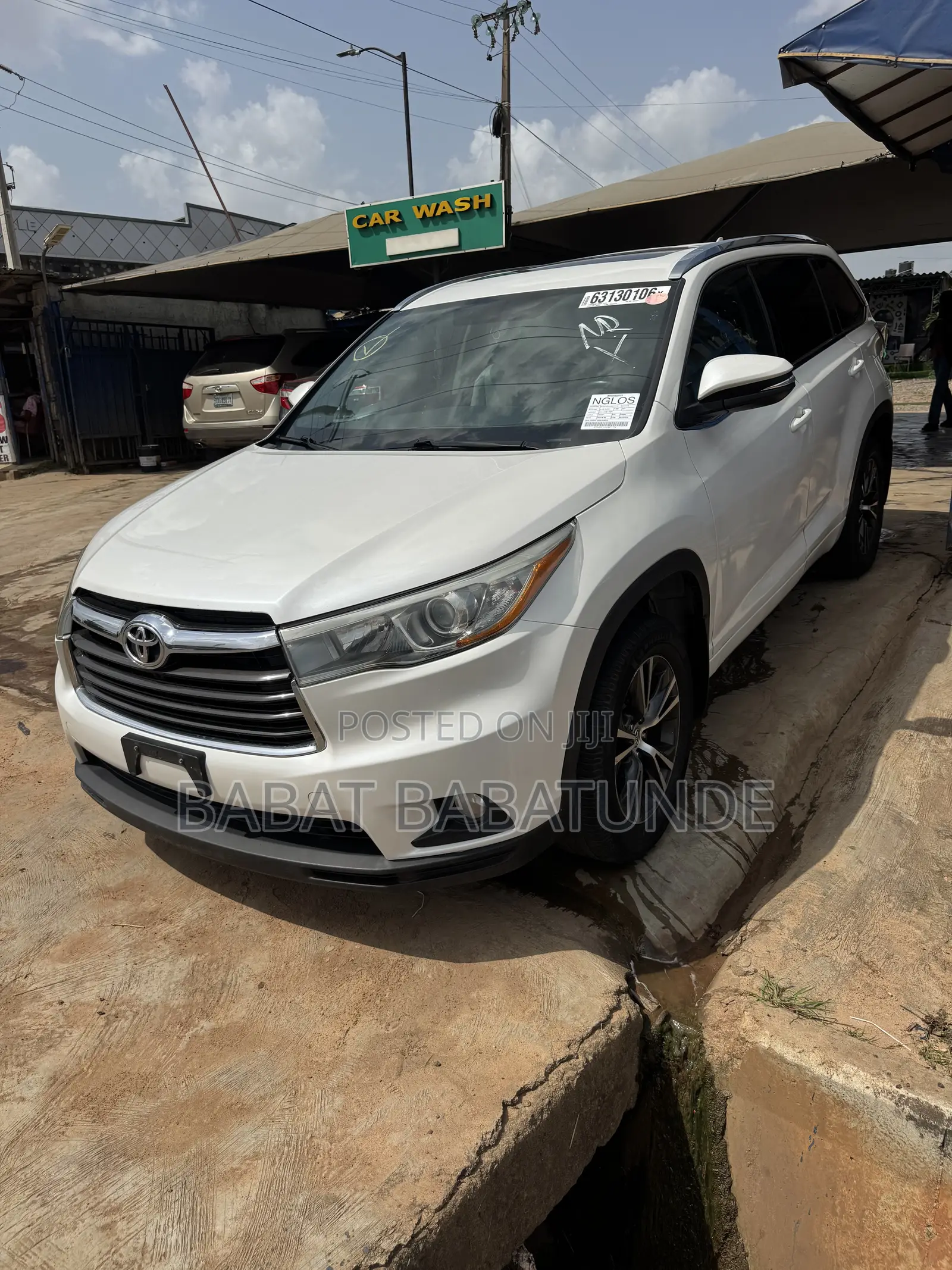 Toyota Highlander 2016 Off white
