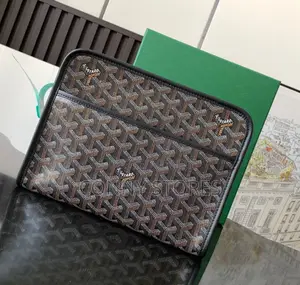 Black Goyard Jouvence Toiletry Bag