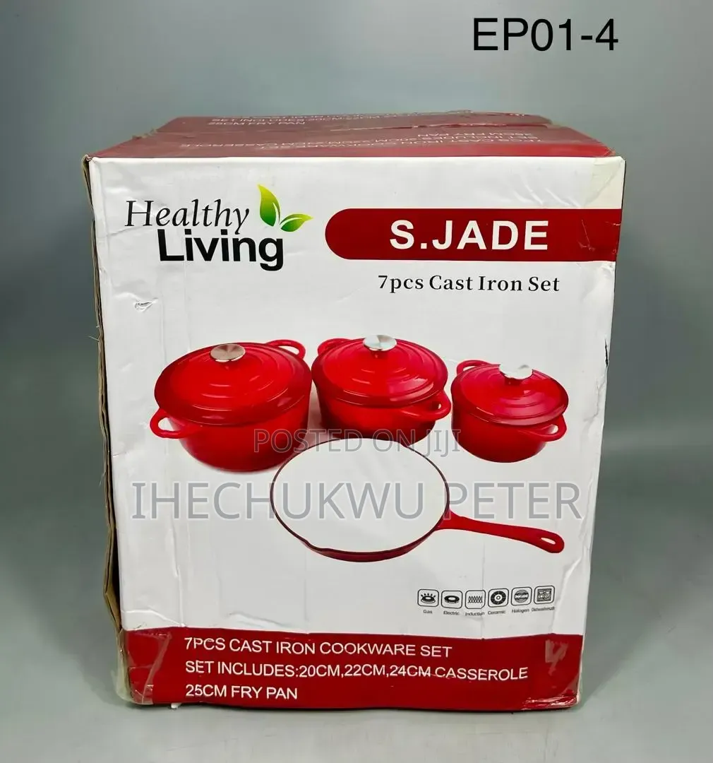 Cast Iron Cookware Set(S JADE)