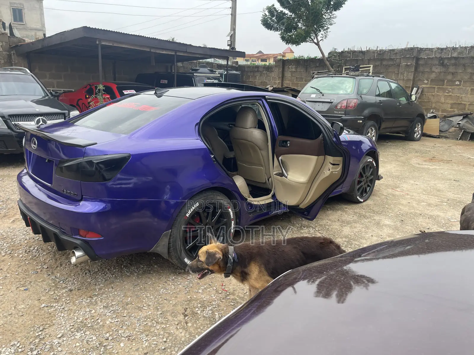 Lexus IS 250 2008 Purple