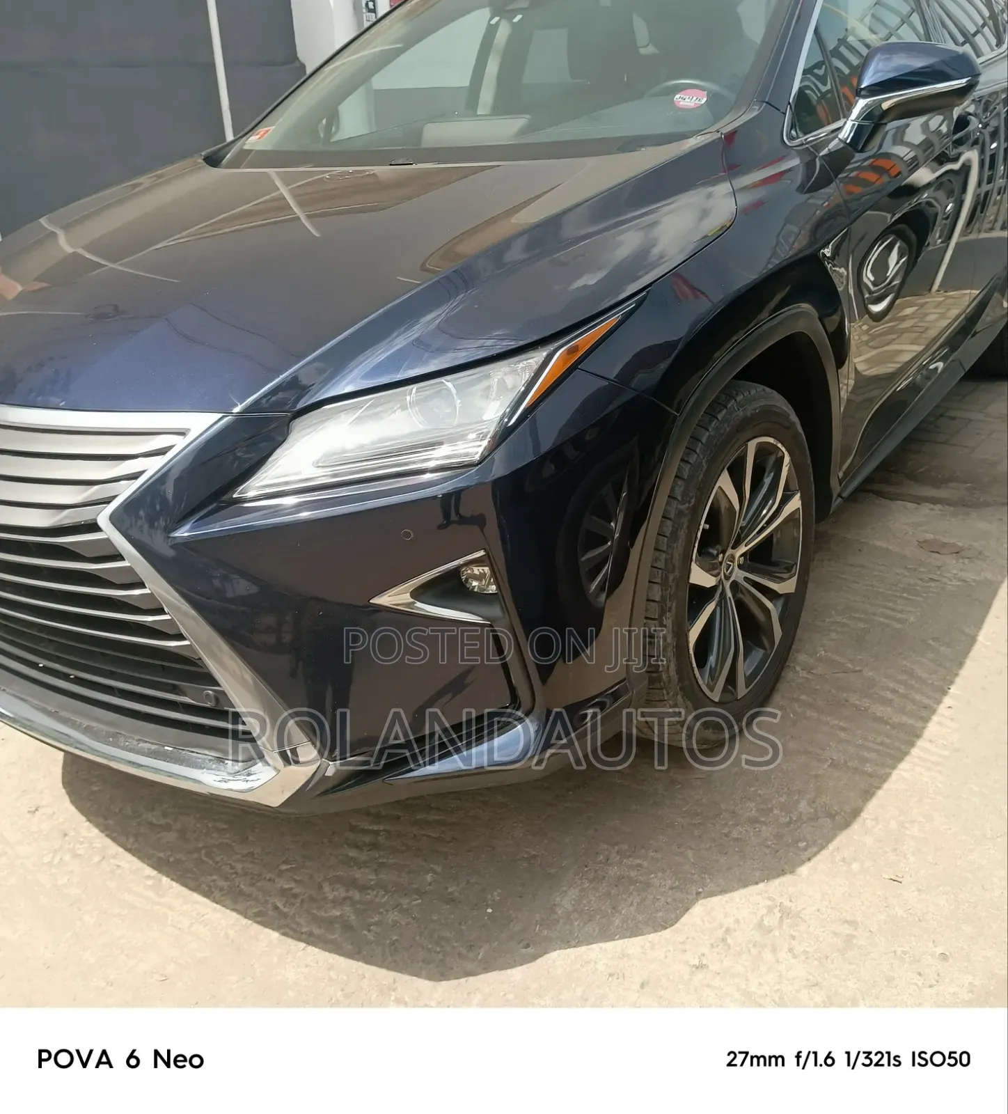 Lexus RX 2018 Blue