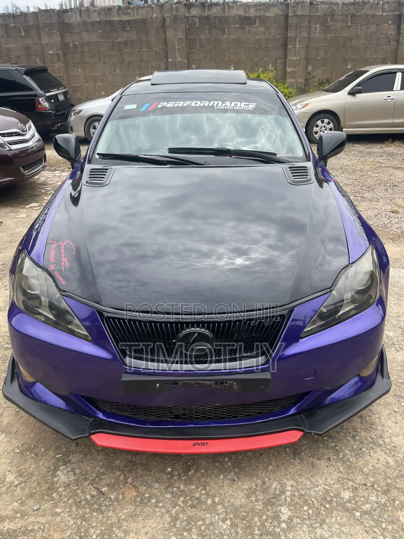 Lexus IS 250 2008 Purple