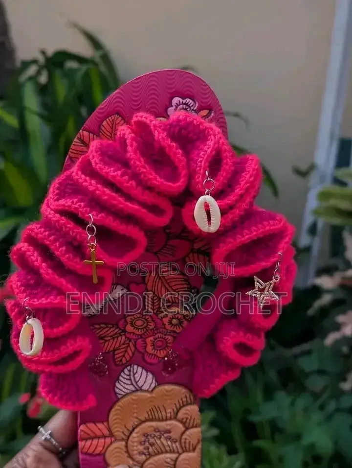 Crochet Raffle Slippers
