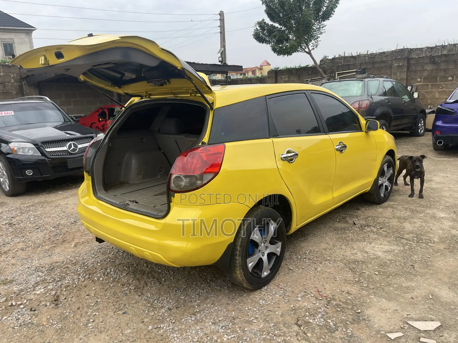 Toyota Matrix 2004 Yellow