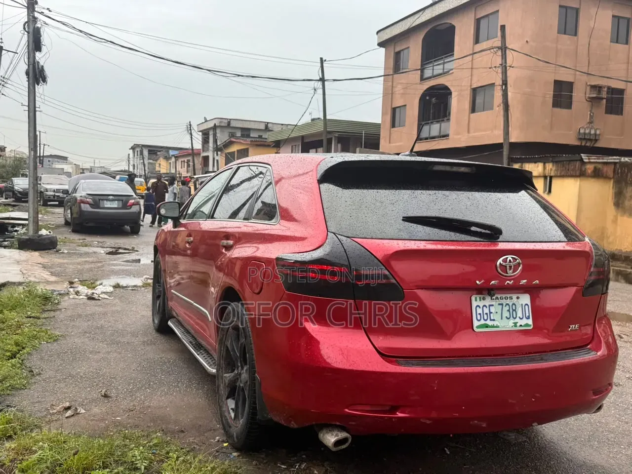 Toyota Venza 2014 Red