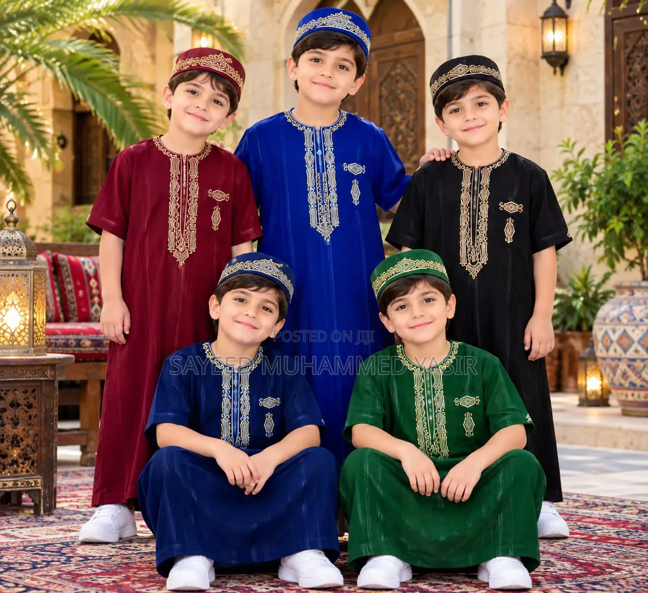 Classic Jalabiya Embroidery