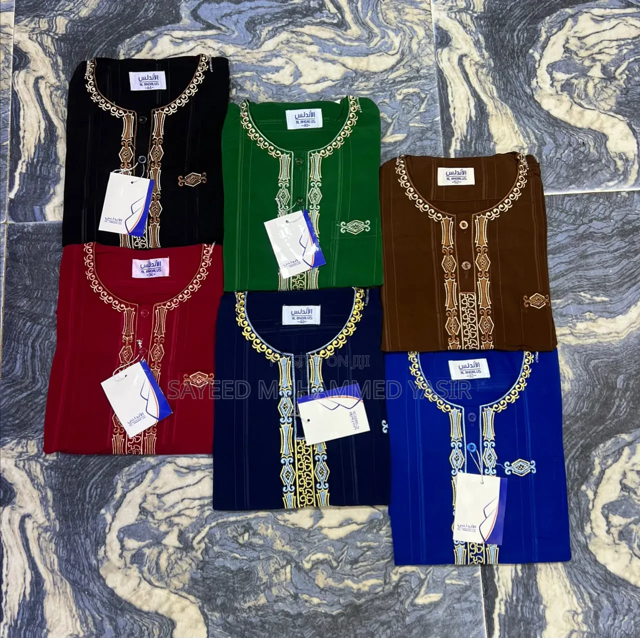 Classic Jalabiya Embroidery
