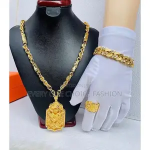 Original Non Fading Italian Gold Necklace/Bracelet/Ring