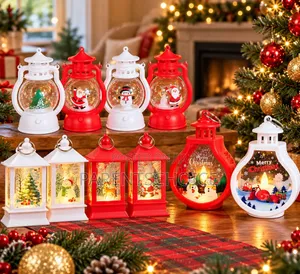 Christmas Decorative LED Lanterns – Festive Home Decorations- 1pc