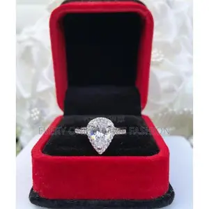 Original Non Tarnish Silver Engagement Ring