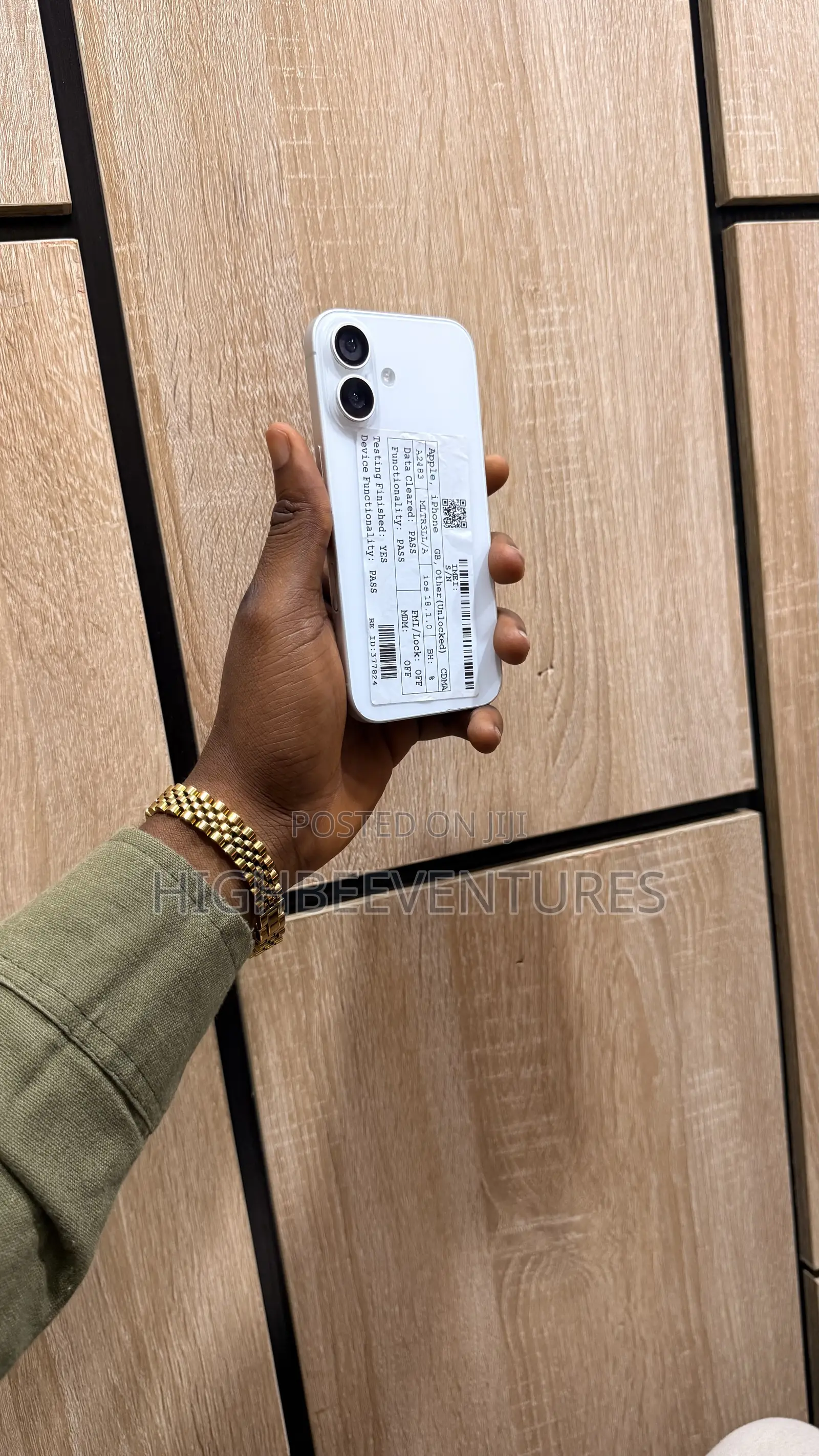 Apple iPhone 16 128 GB White