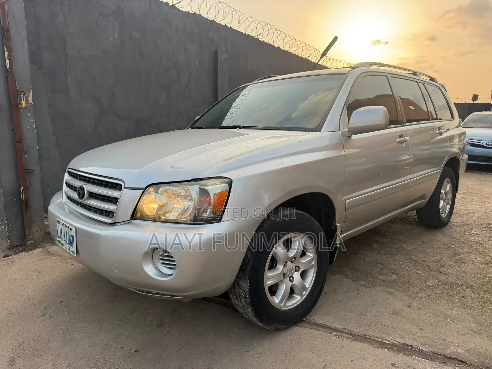 Toyota Highlander 2004 Silver