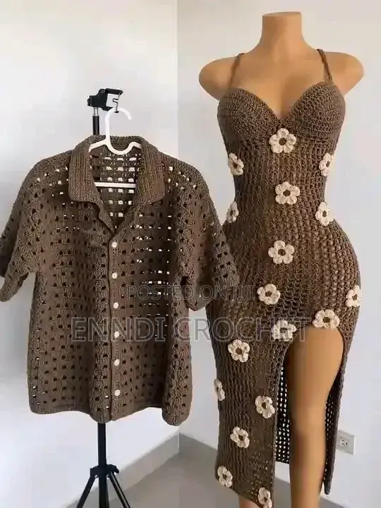 Crochet Matching Couple Set