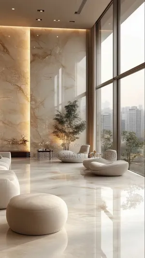 Corporate Reception Feature Wall Construction