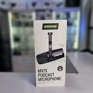 Shure MV7x Podcast Microphone
