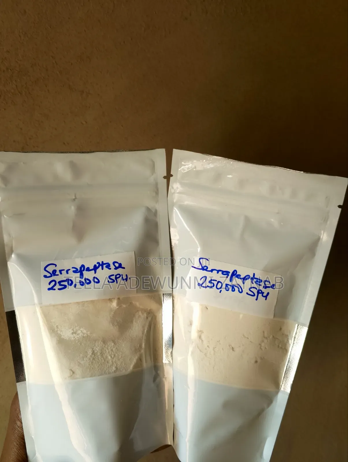 Serrapeptase 250,000 Spu -100g