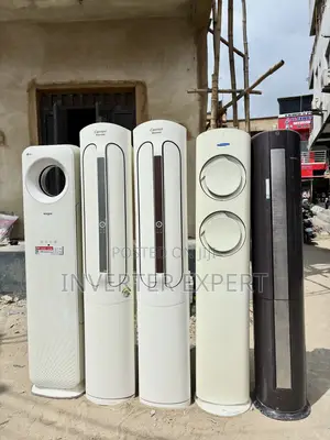 Sleek LG Inverter Floor Standing Air Conditioner