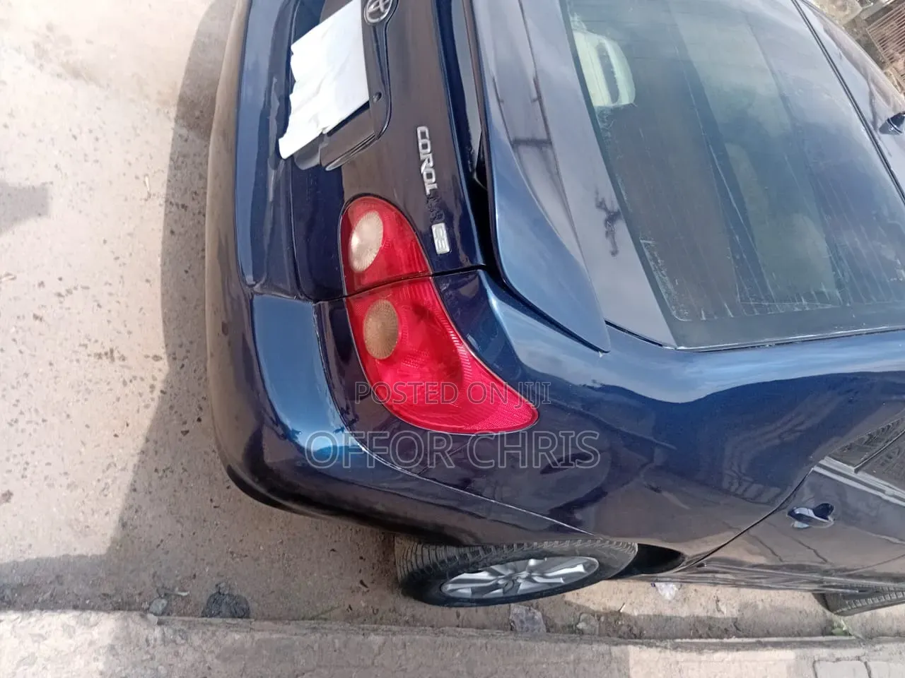 Toyota Corolla 2005 Blue
