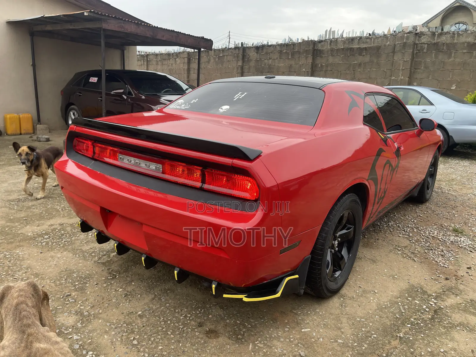 Dodge Challenger SRT8 2012 Red