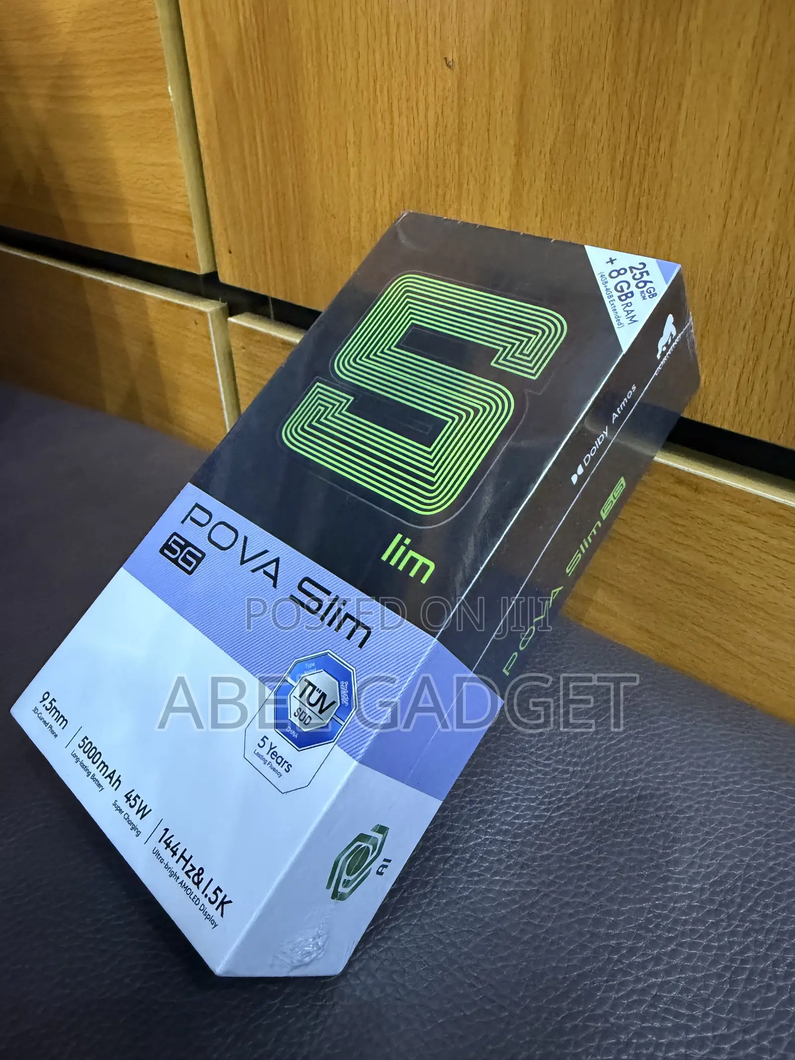 New Tecno Pova Slim 5G 256 GB Black