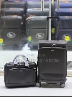 Mont Blanc Quality Luxury Men Travel Luggage
