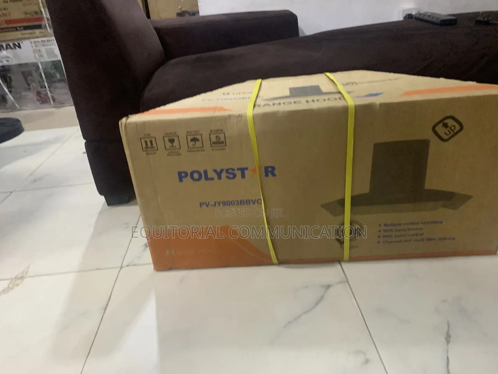 Polystar PV-JY9003BBVC Kitchen Extractor With Voice-Enabled Operation