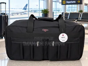 Omaya Large Capacity Travel Duffel Bag – Black