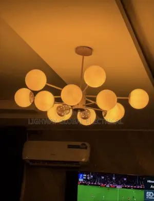 Gild Nordic Glass Chandelier