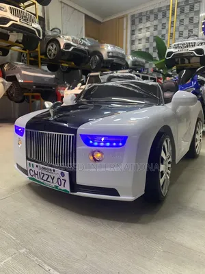 White Rolls Royce Electric Children Car With Bluetooth and Remote