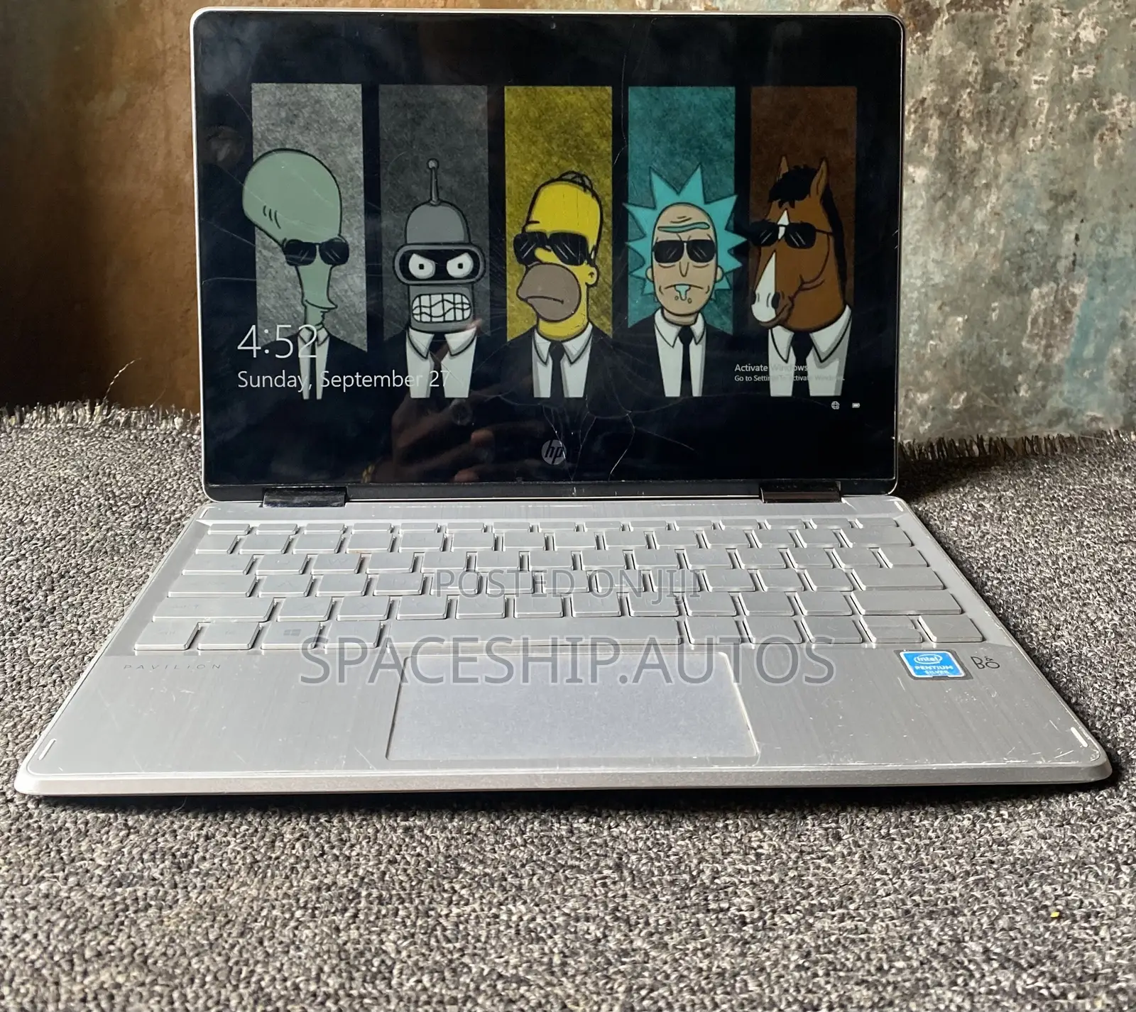 Laptop HP 128GB HDD+SSD 128GB