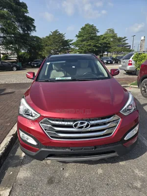 Hyundai Santa Fe 2015 Red