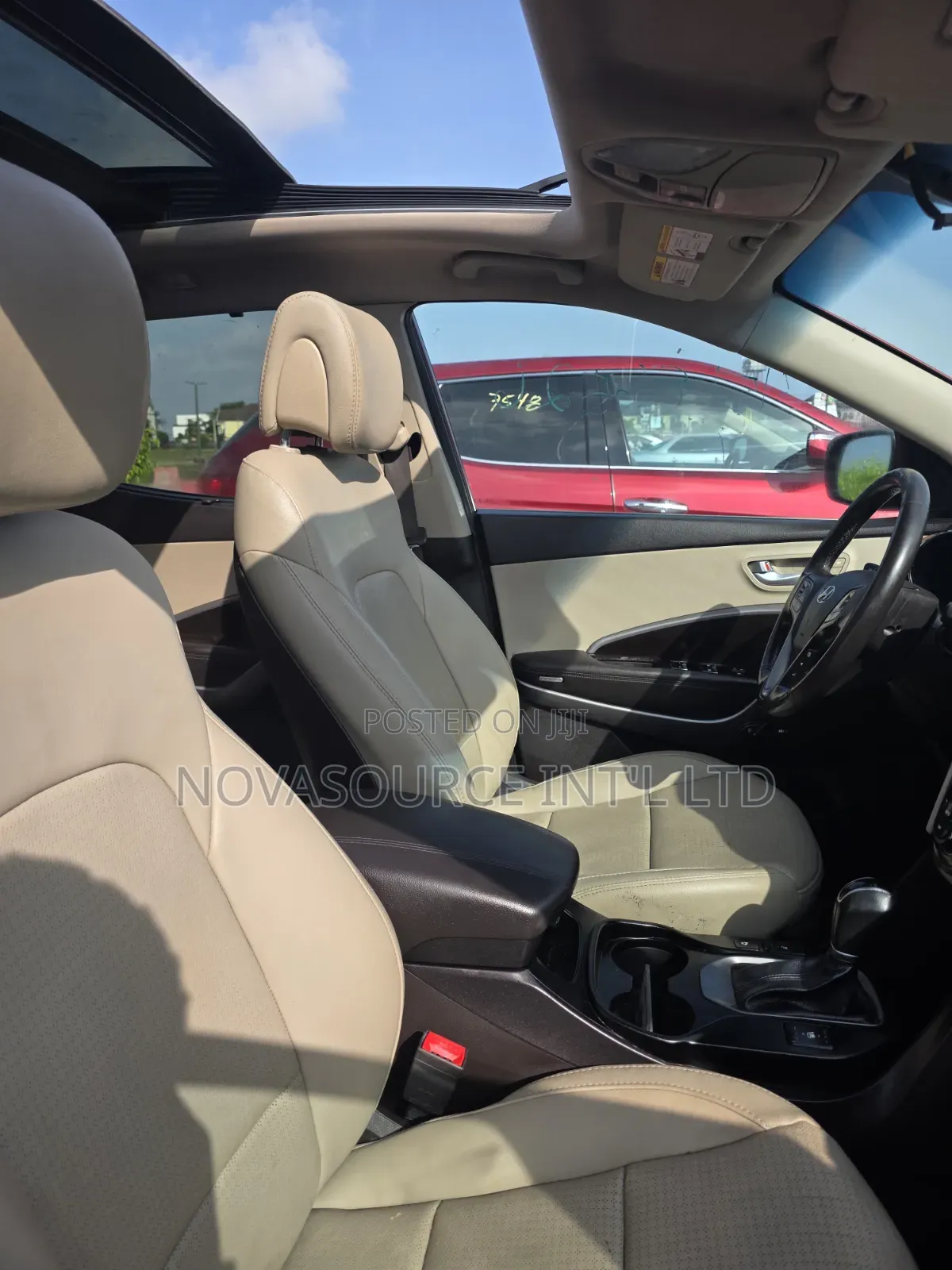 Hyundai Santa Fe 2015 Red