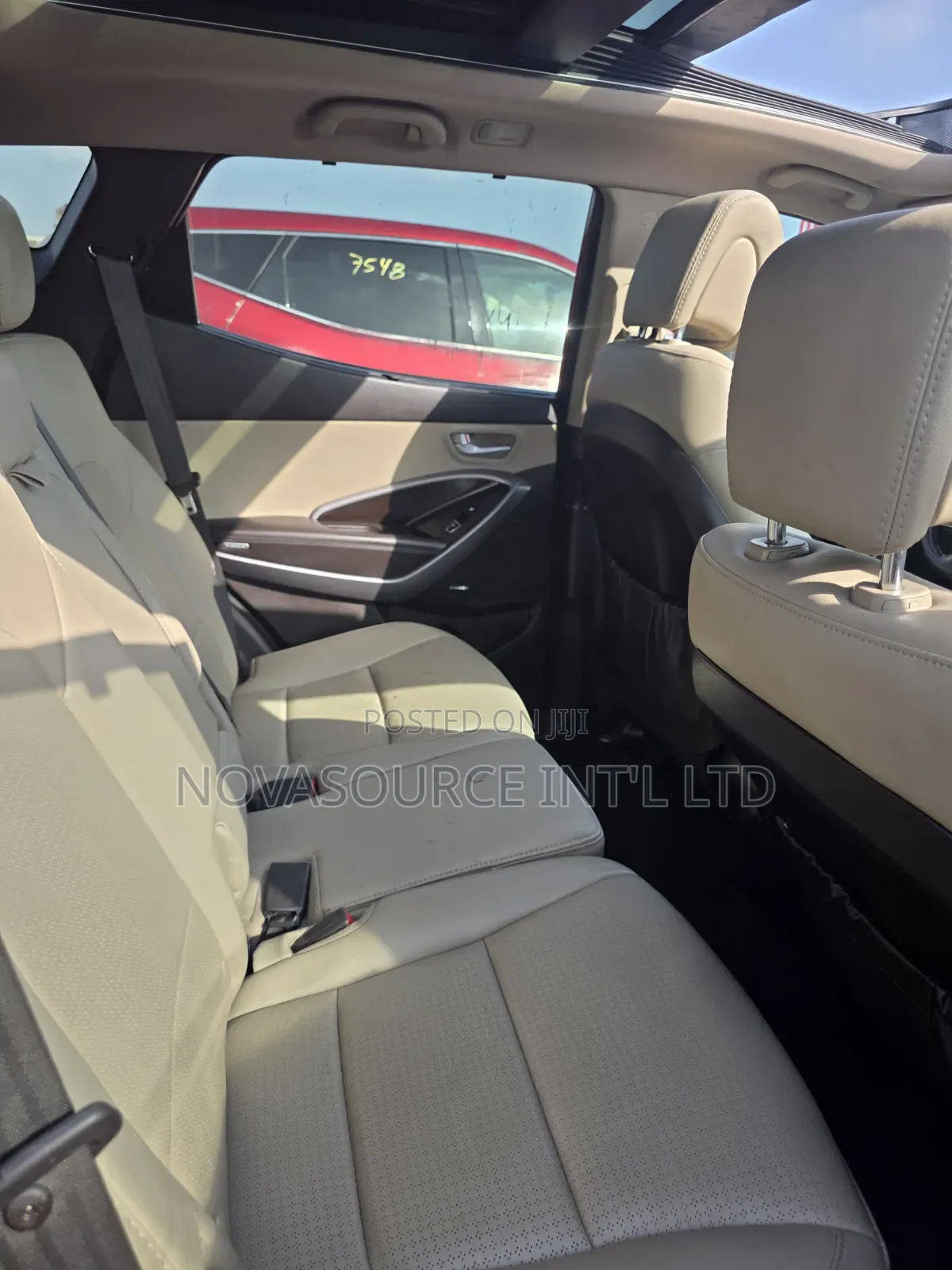 Hyundai Santa Fe 2015 Red