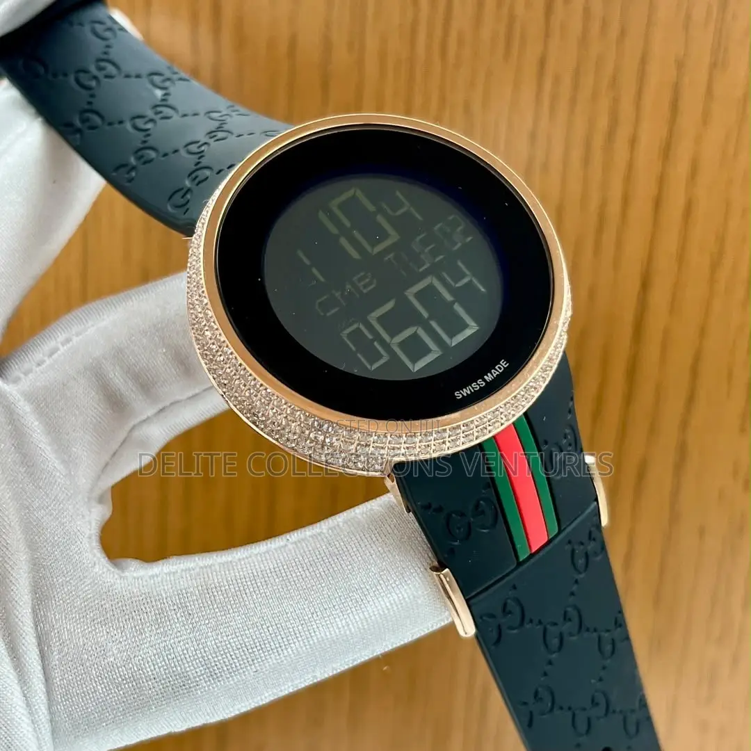 Gucci Rubber Strap Watch