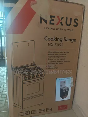 Gas Cooker + Oven (Nexus Nx-5055b)
