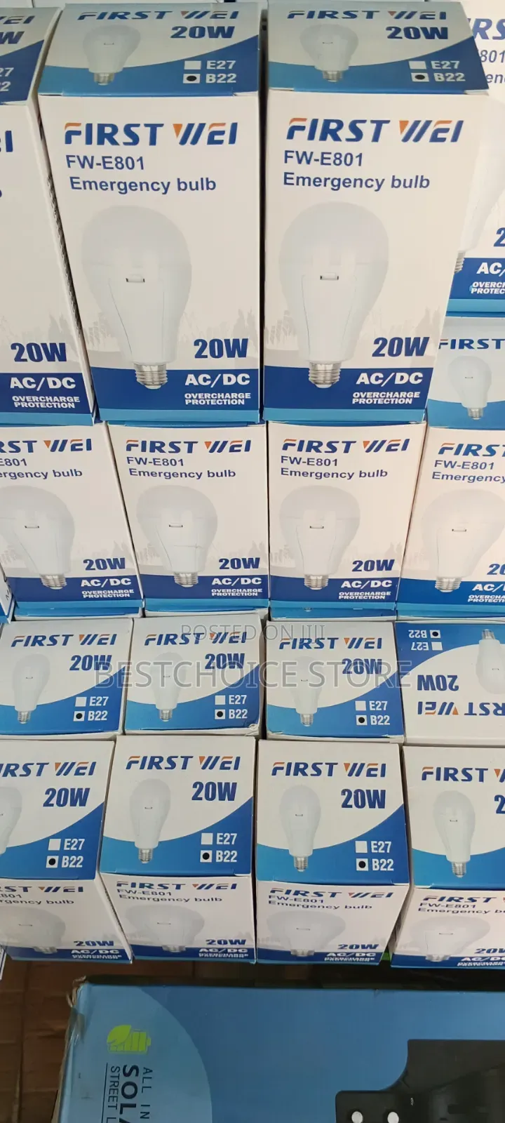 Rechargeable Bulb 20watts