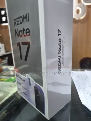 New Xiaomi Redmi Note 17 4G 256 GB Black