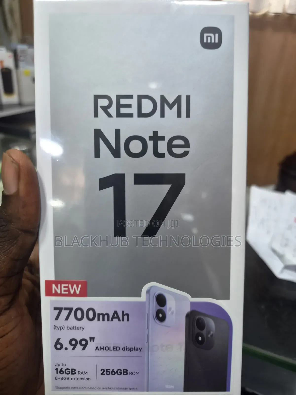 New Xiaomi Redmi Note 17 4G 256 GB Black